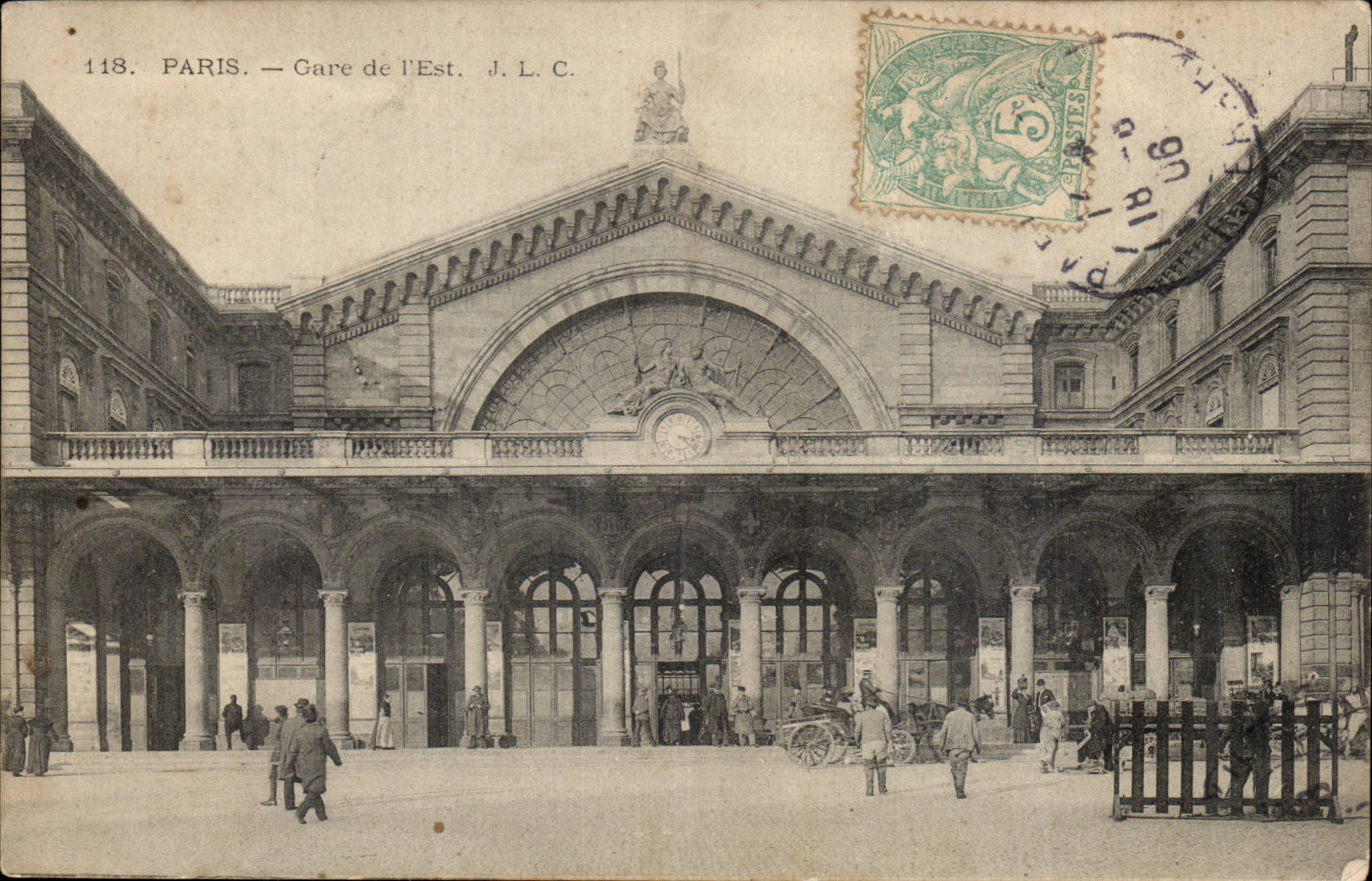 Paris CPA Gare Is