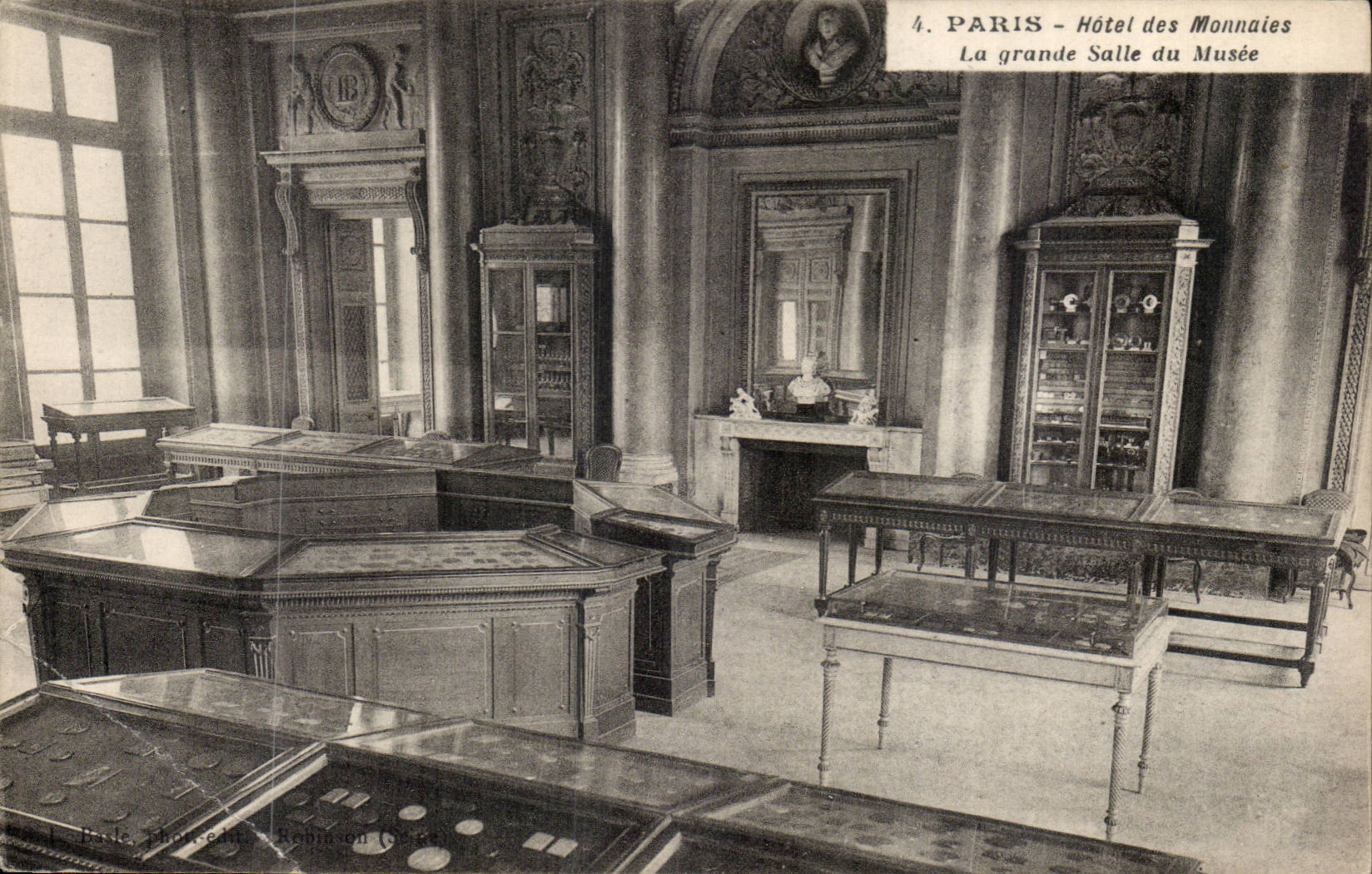 Paris CPA Hotel des Monnaies La grande salle du musee