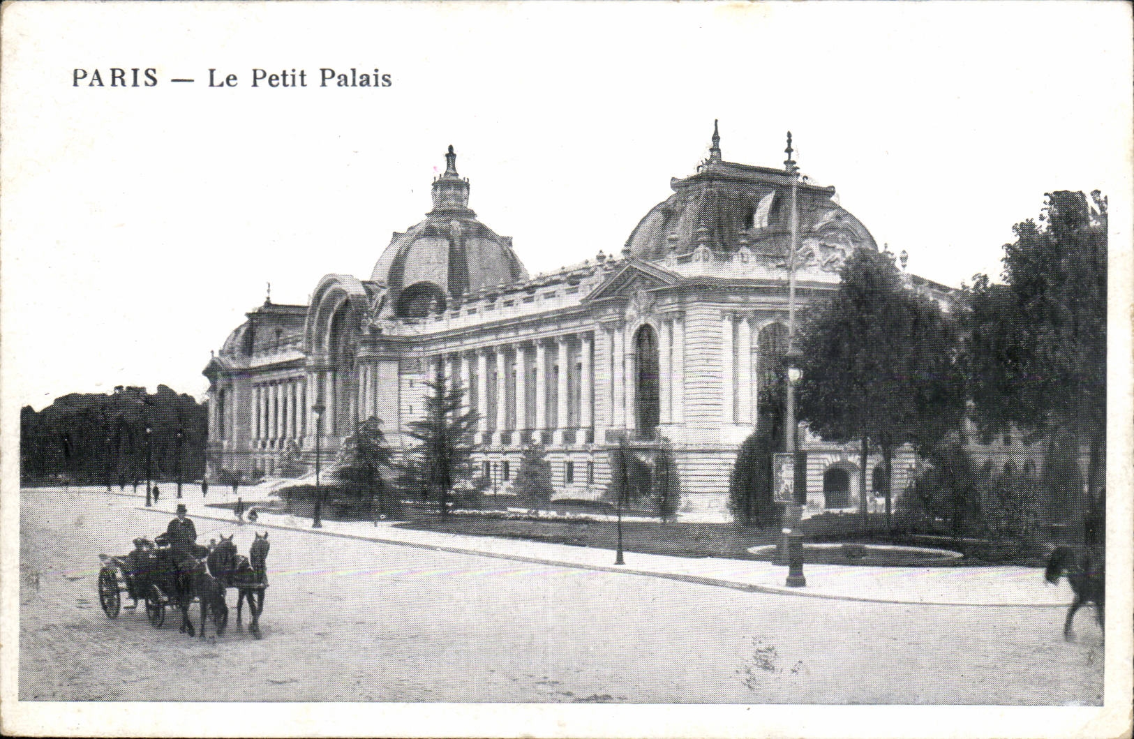Paris CPA Small palace