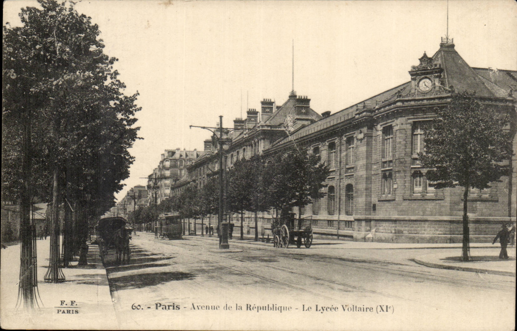 Paris CPA Which occurred of the Republic the Voltaire college