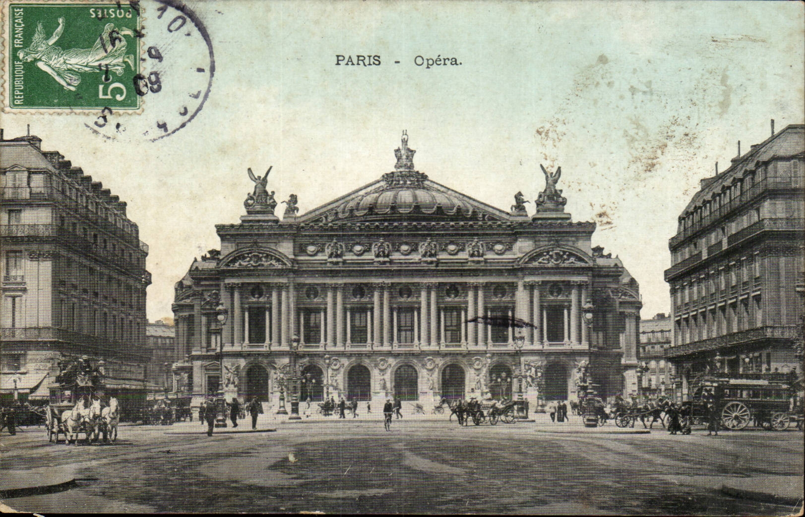 Paris CPA L'Opera