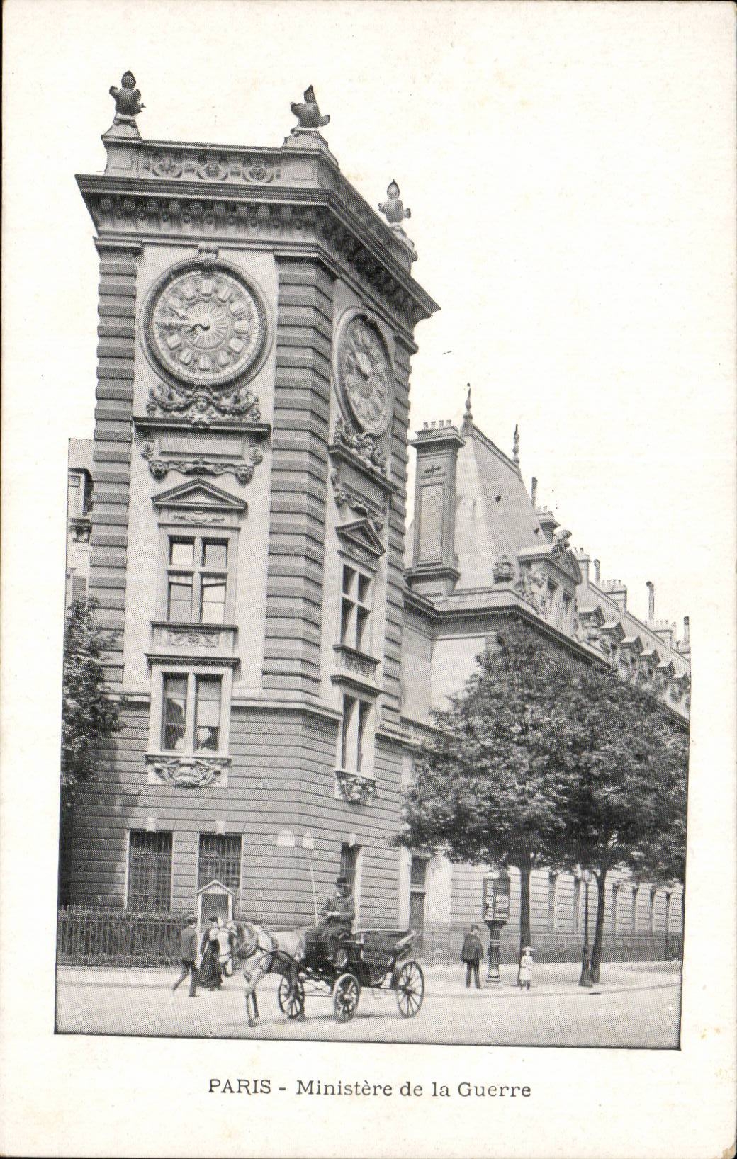 Paris CPA Ministry for the war
