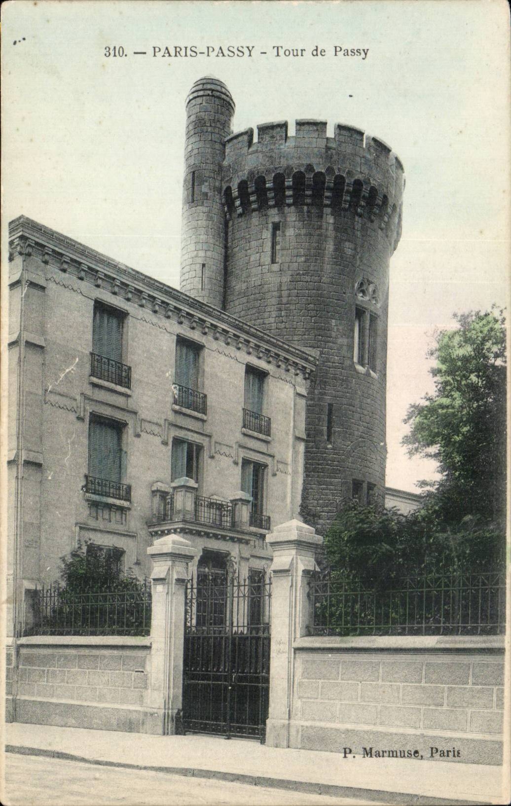 Paris CPA Passy Tour de Passy