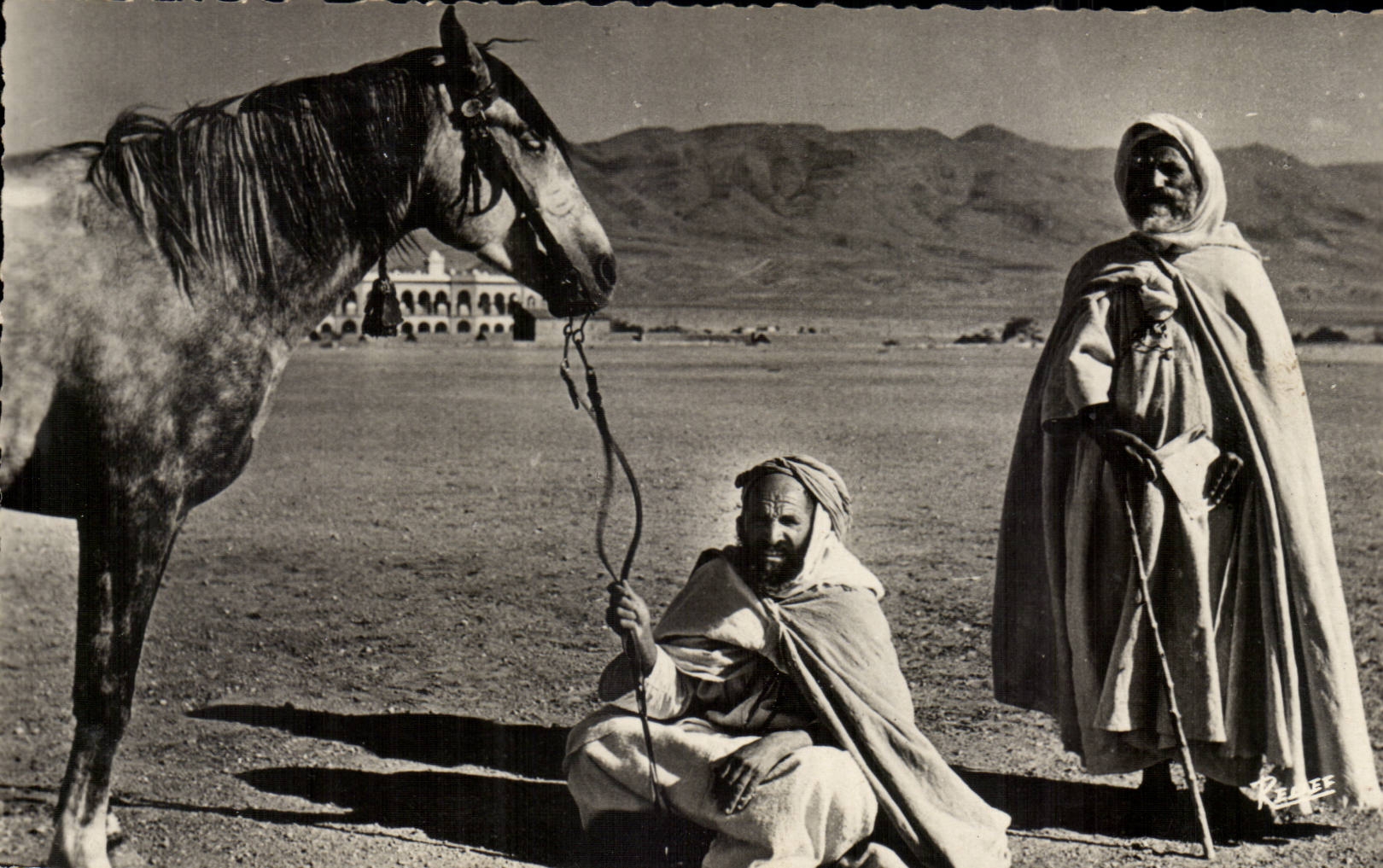 Szenen und Art Arten Algerien-CPA von Arabisch