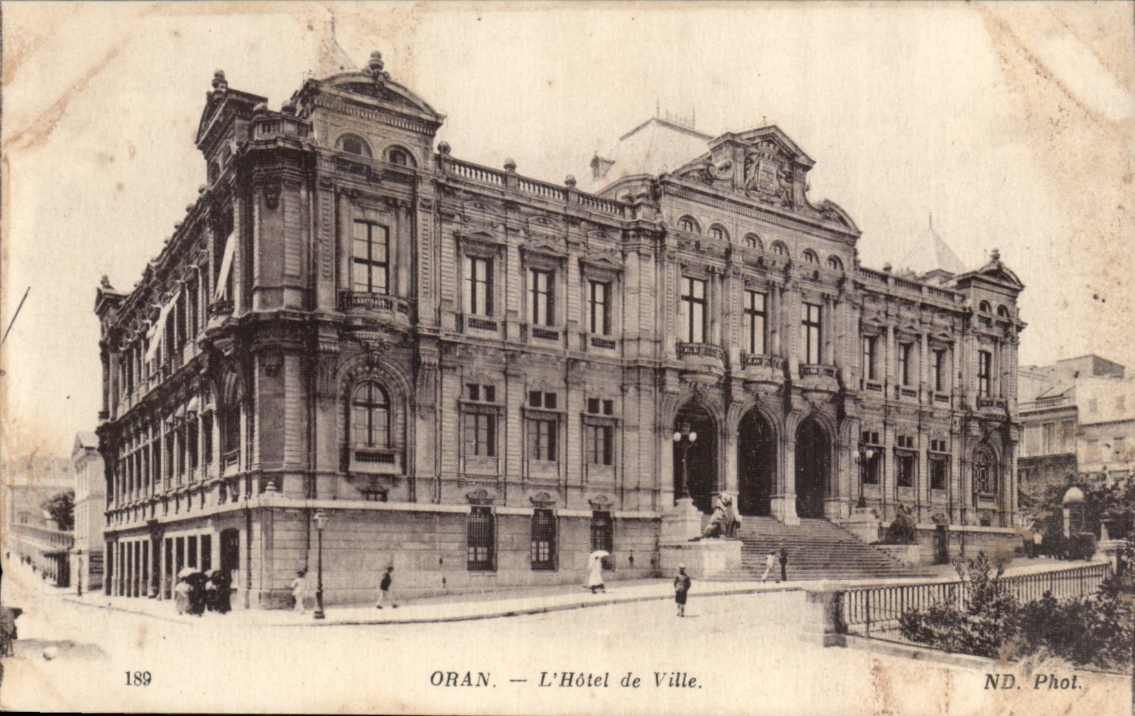 Algeria Oran CPA Town hall