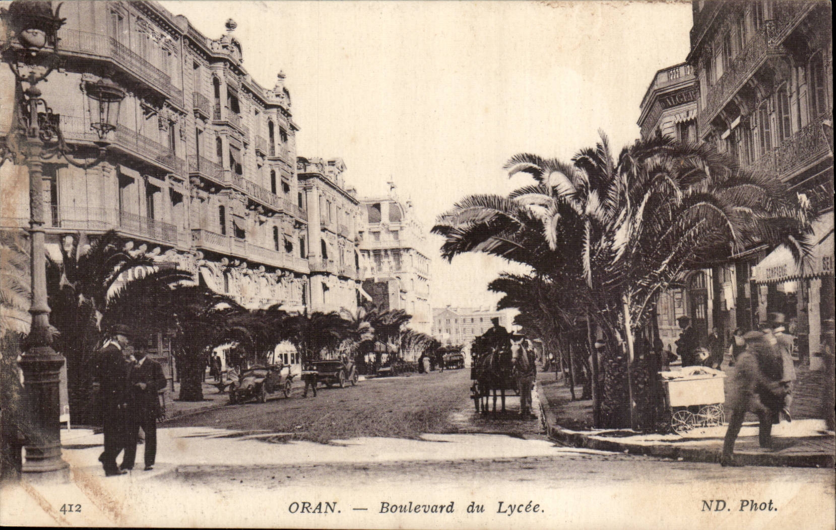 Algeria Oran CPA Boulevard of the college
