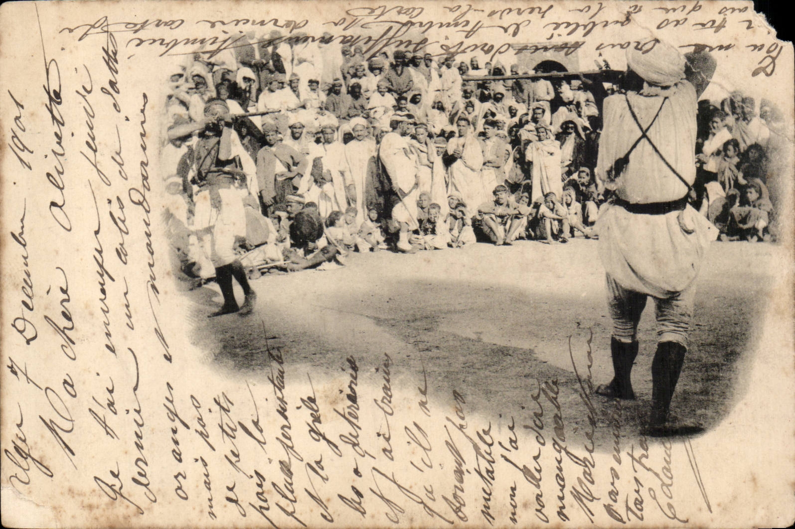 Szenen und Standards Algerien-CPA