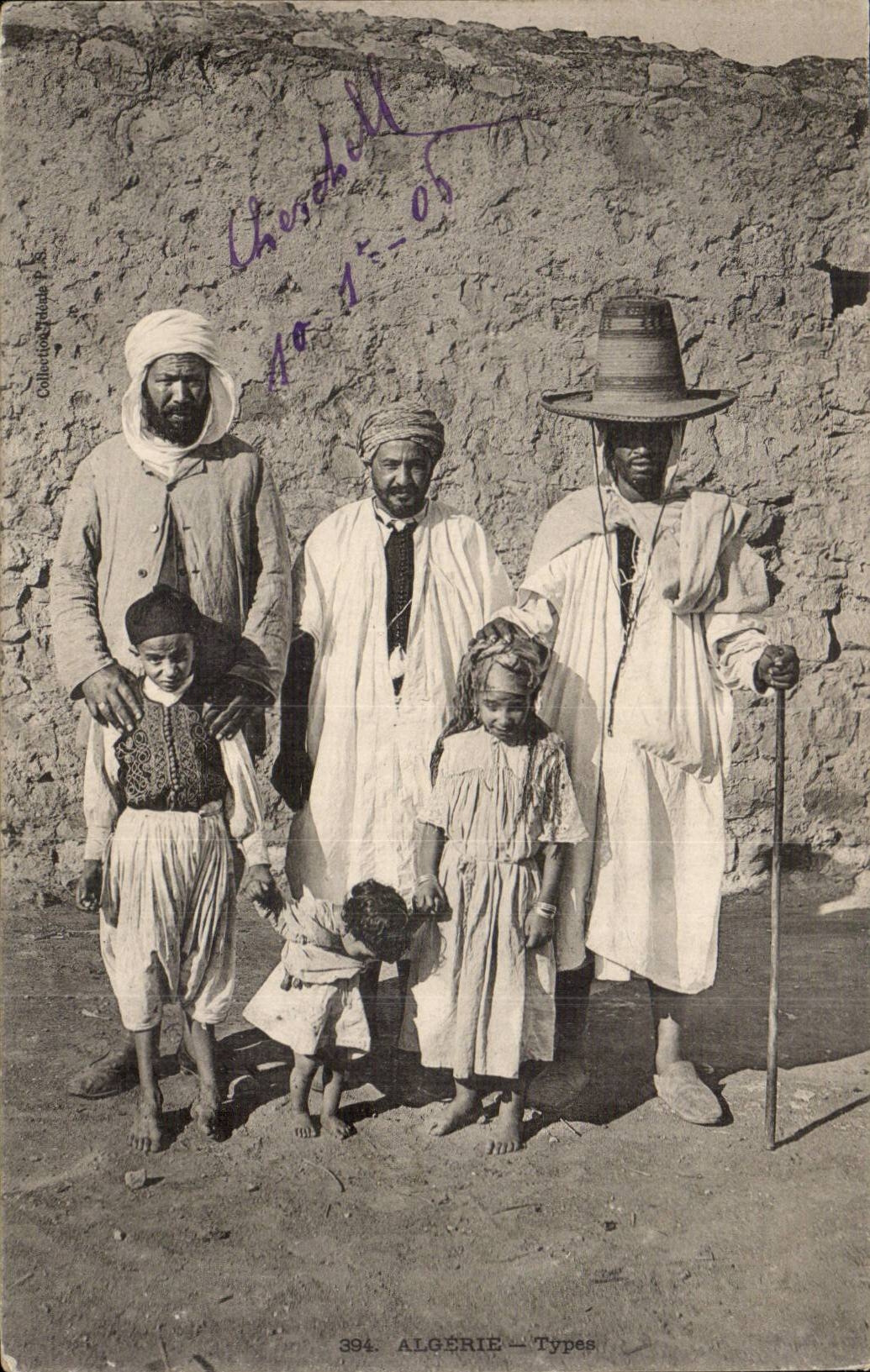 Szenen und Standards Algerien-CPA