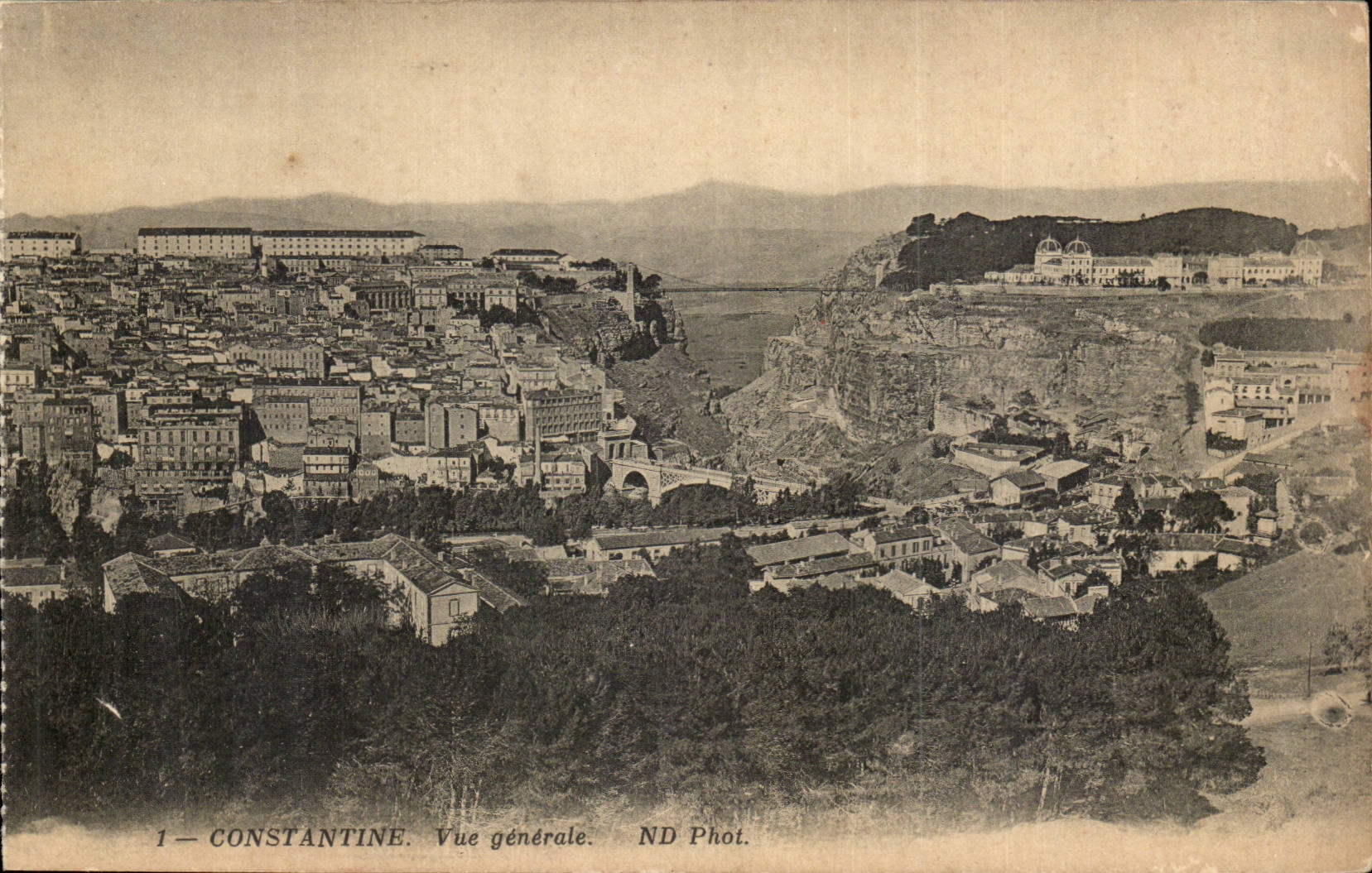 Ansicht Algerien-Constantine CPA