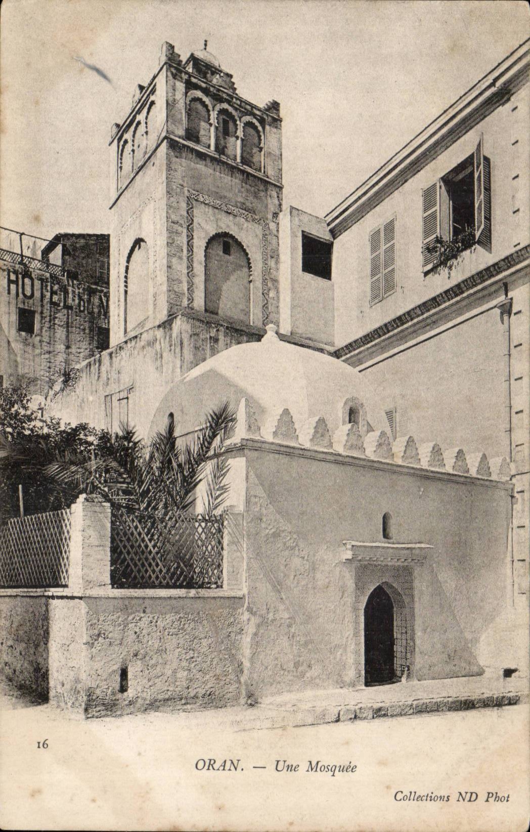Algeria Oran CPA a mosque