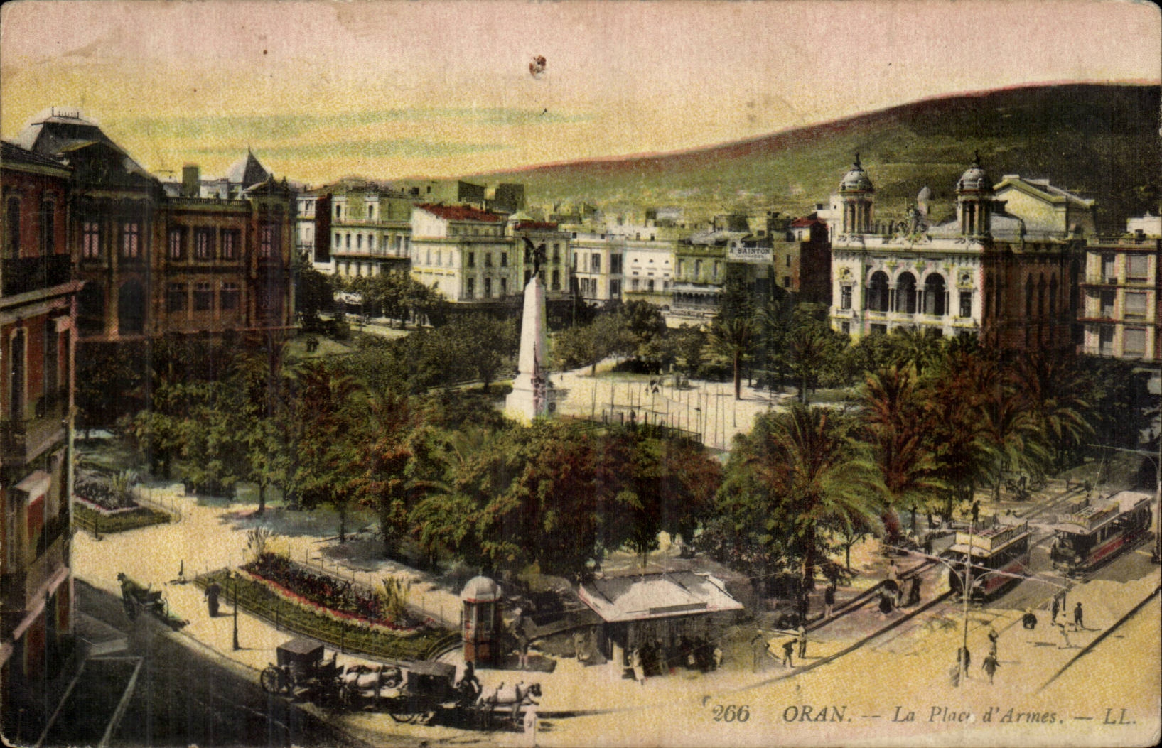 Algeria Oran CPA the place of weapons