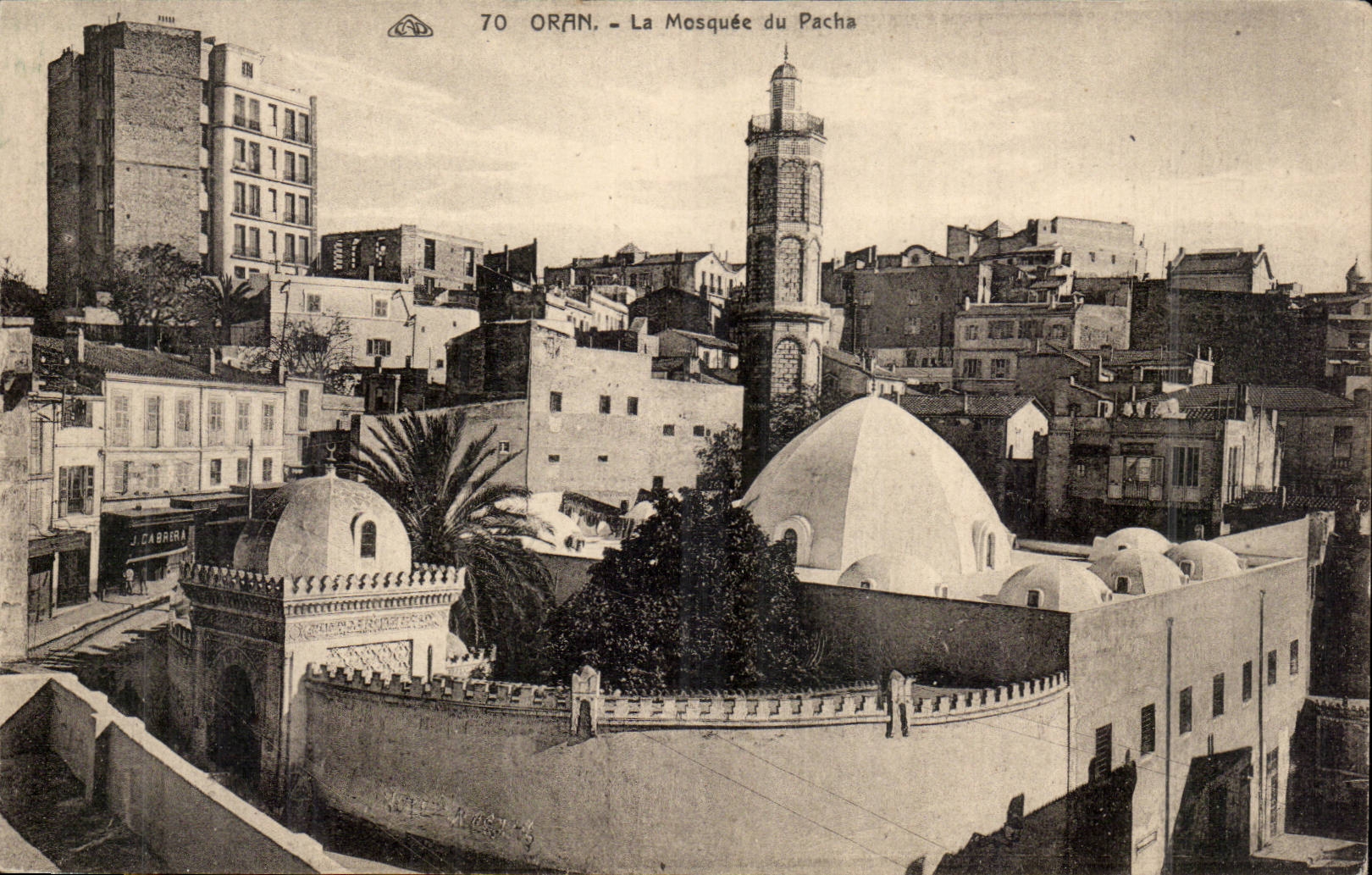 Algeria Oran CPA the mosque of the Pasha