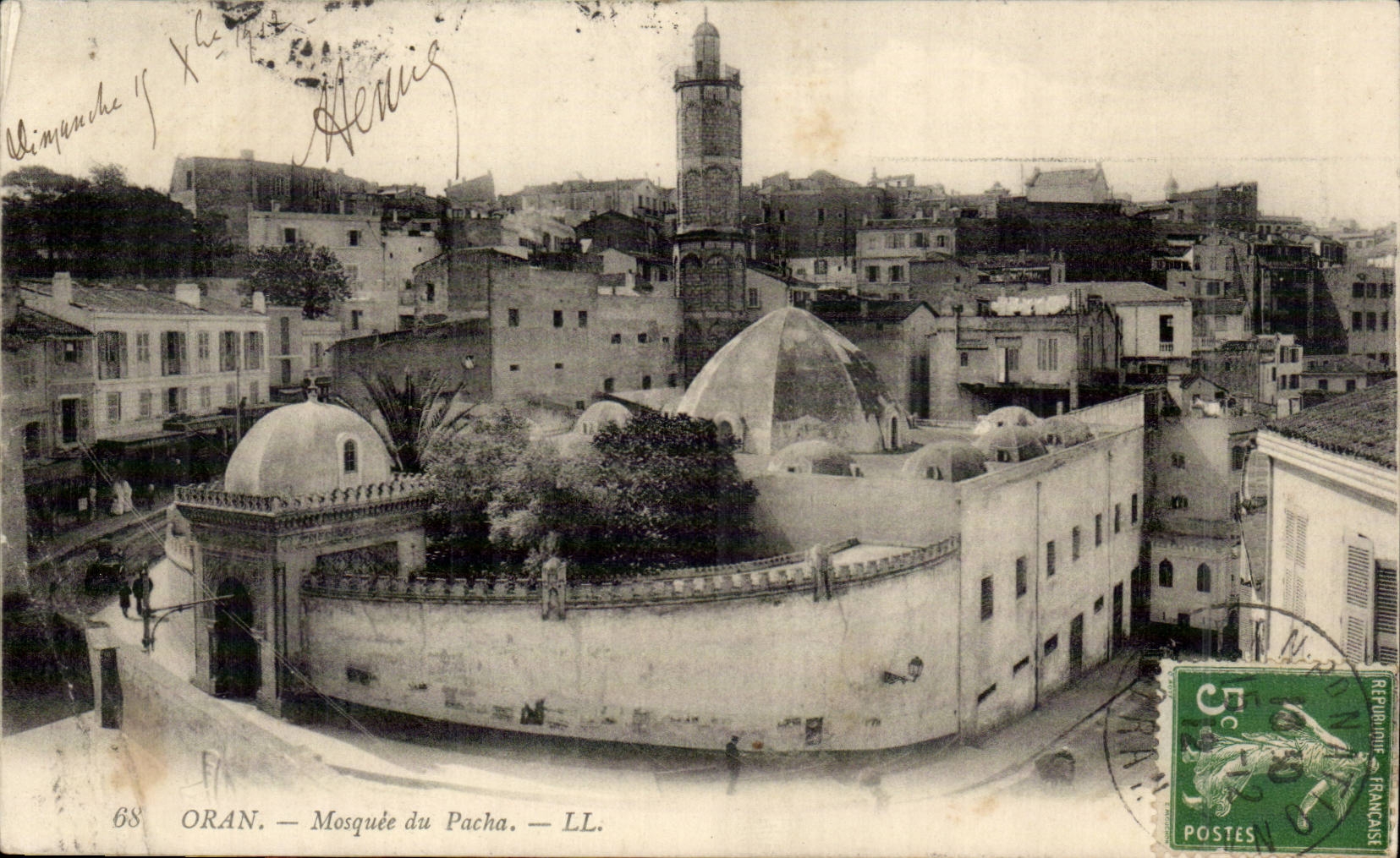 Algeria Oran CPA Mosque of the Pasha