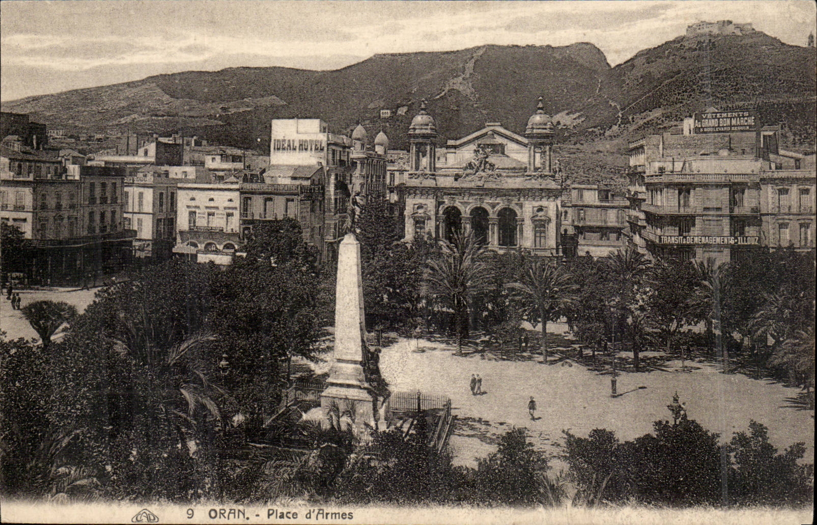 Algeria Oran CPA Places of weapons