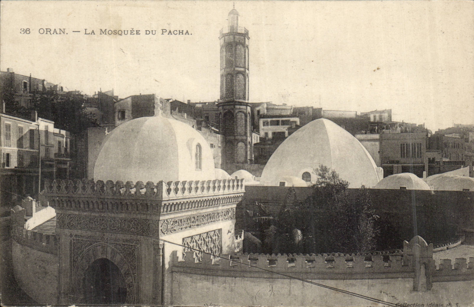 Algeria Oran CPA the mosque of the Pasha
