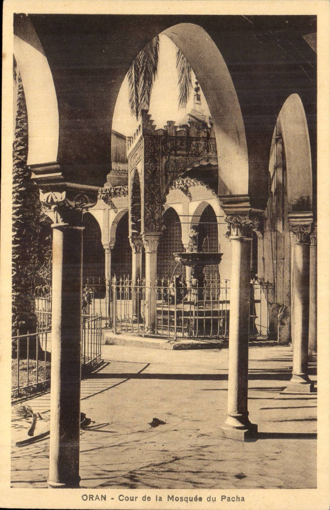 Algeria Oran CPA Court of the Mosque of the Pasha