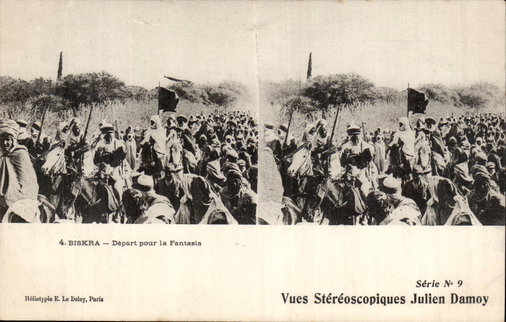 Abfahrt Algerien-CPA Biskra fur Phantasie