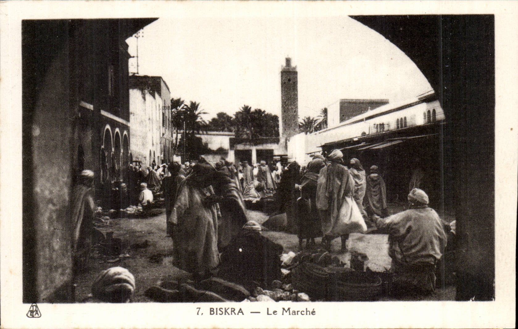 Algeria CPA Biskra Market