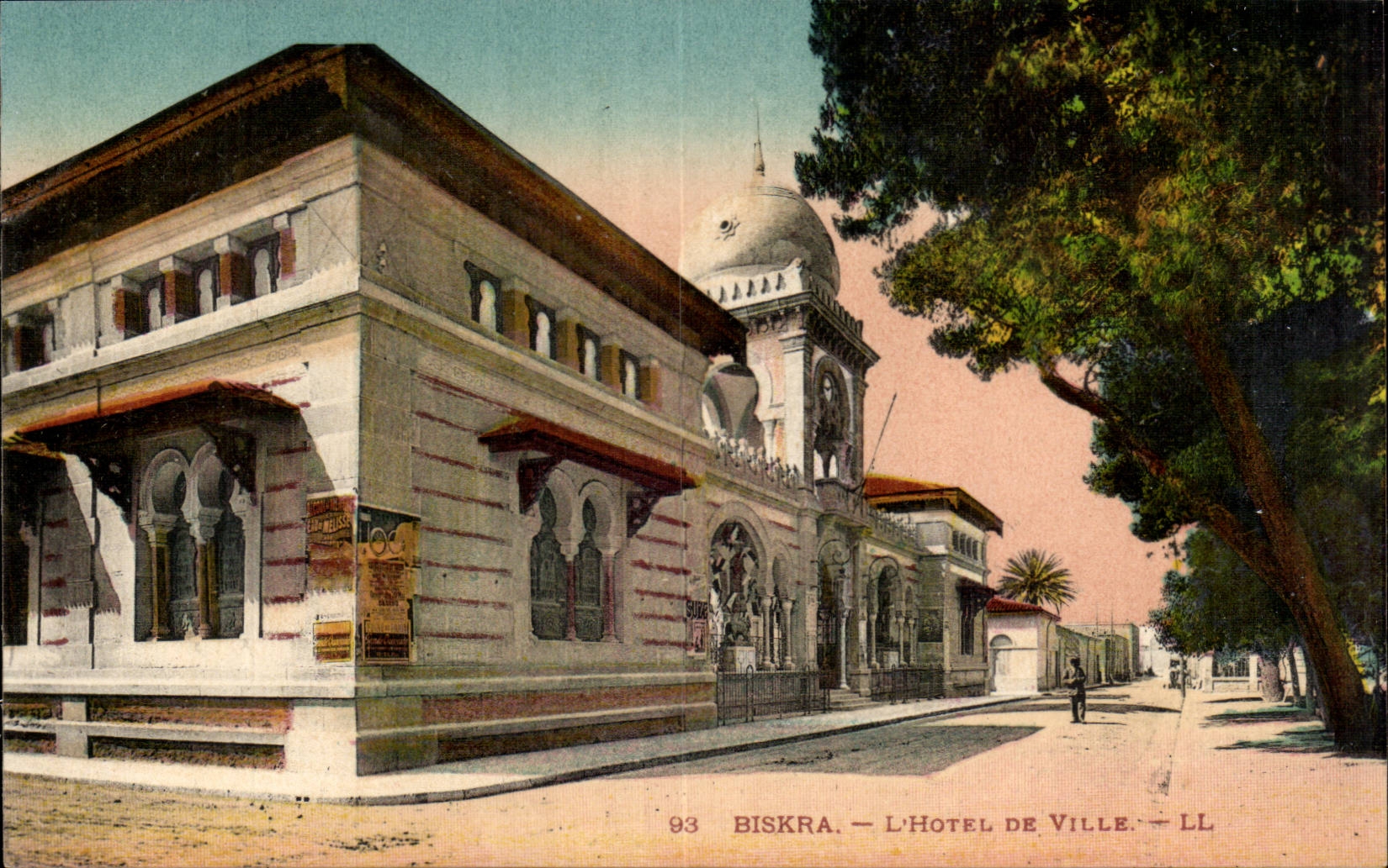 Constantine - Algerien - Algerien - Afrika - Afrika - Biskra - das Rathaus - CPA