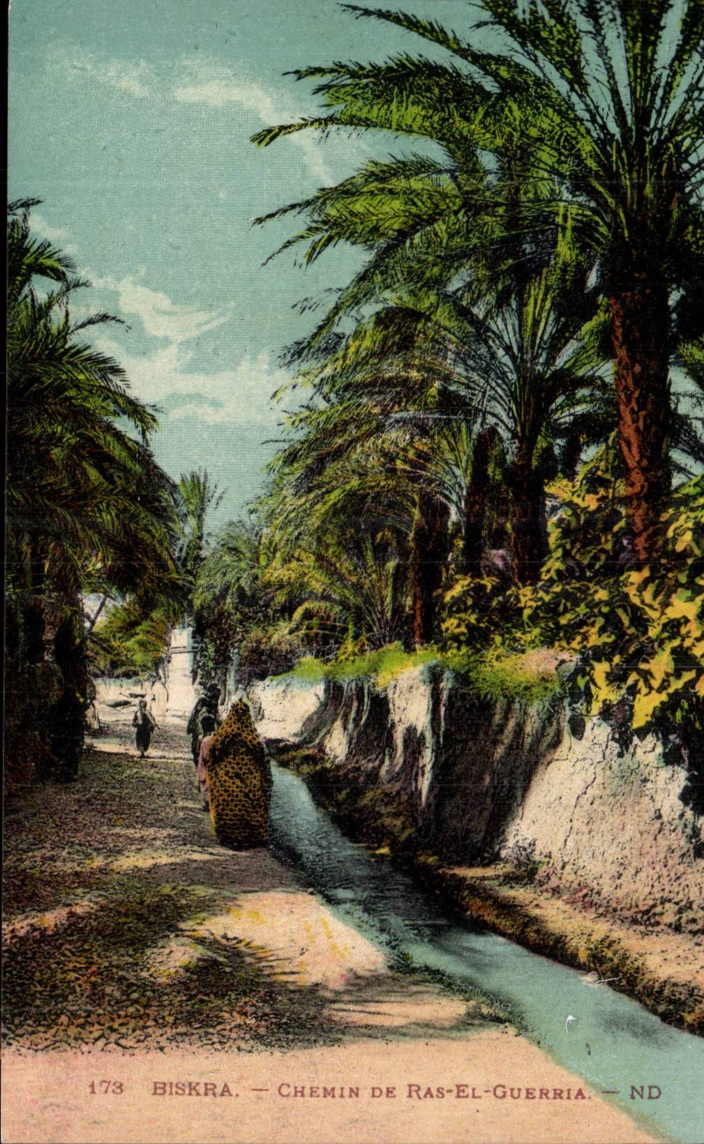 Constantine - Algerien - Algerien - Afrika - Afrika - Biskra - Weise von Unterseiten-EL Gueria - CPA