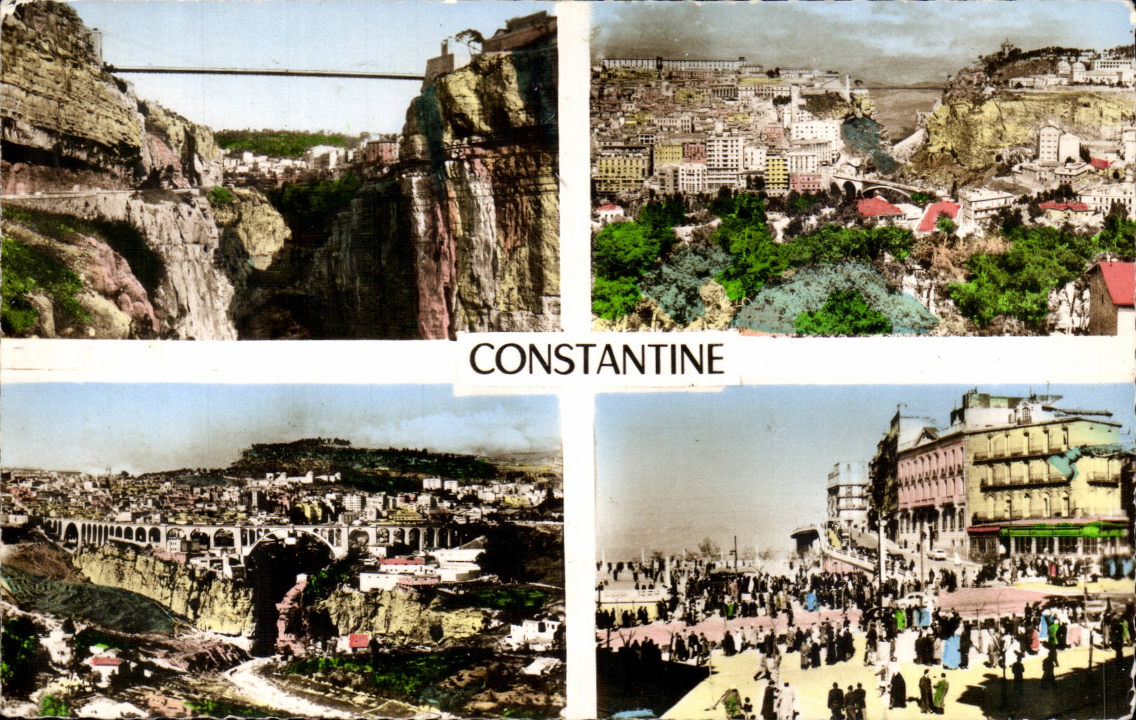 Constantine - Algerien - Afrika - Andenken - CPA