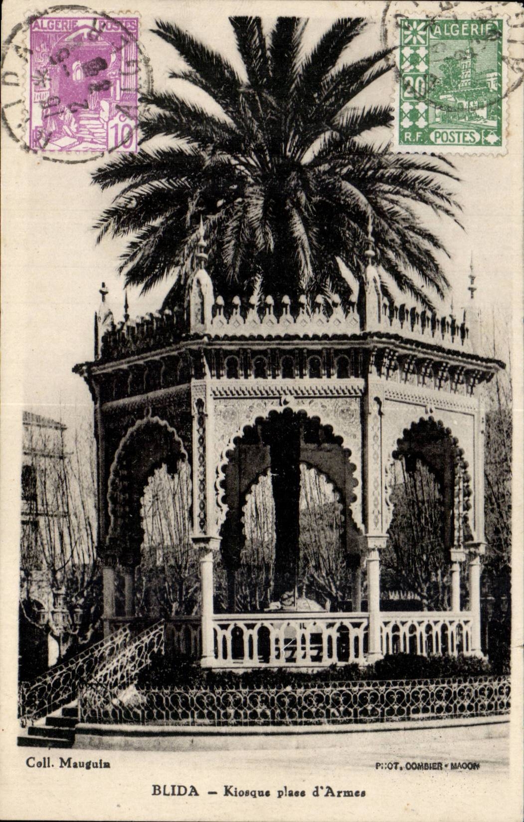 Algeria - Africa - Blida - Kiosk places of Weapons - CPA