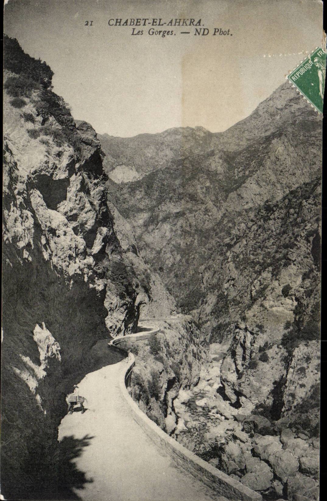 Algeria CPA Charet El Ahkra throats