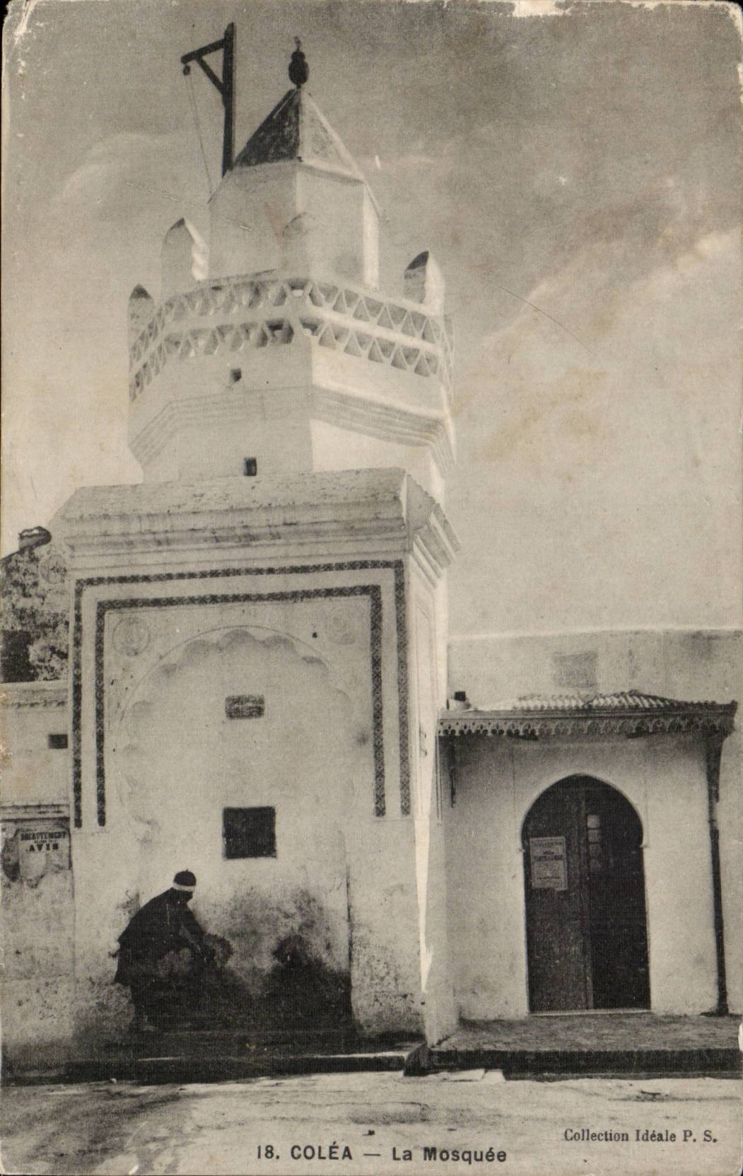 Algeria CPA Colea the mosque