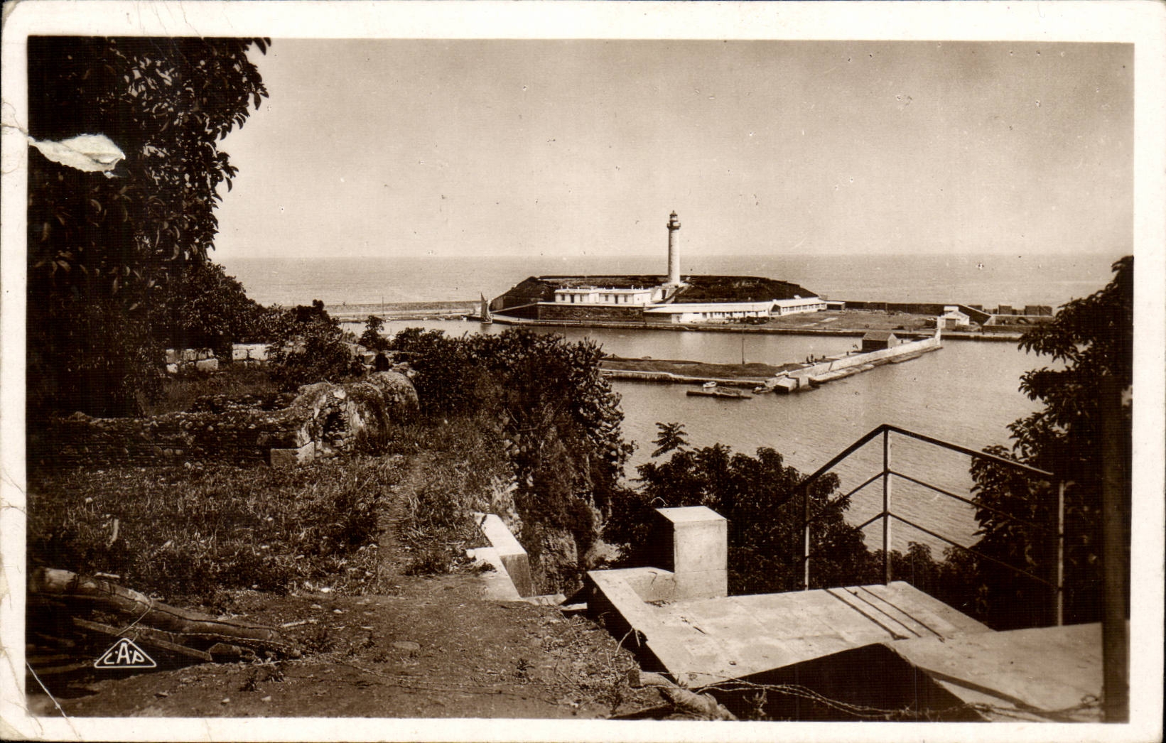 Algeria CPA Cherchell strong Turkish and the port