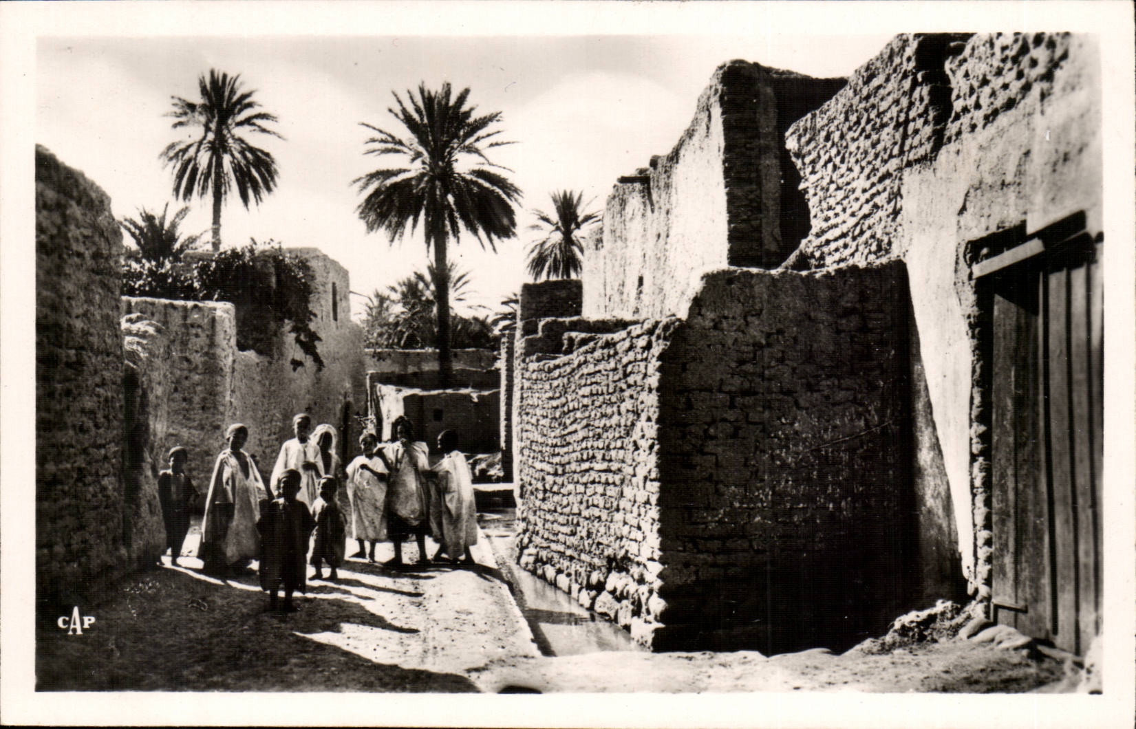 Algerien Biskra CPA Constantine ein Anblick des Biskra alten Mannes