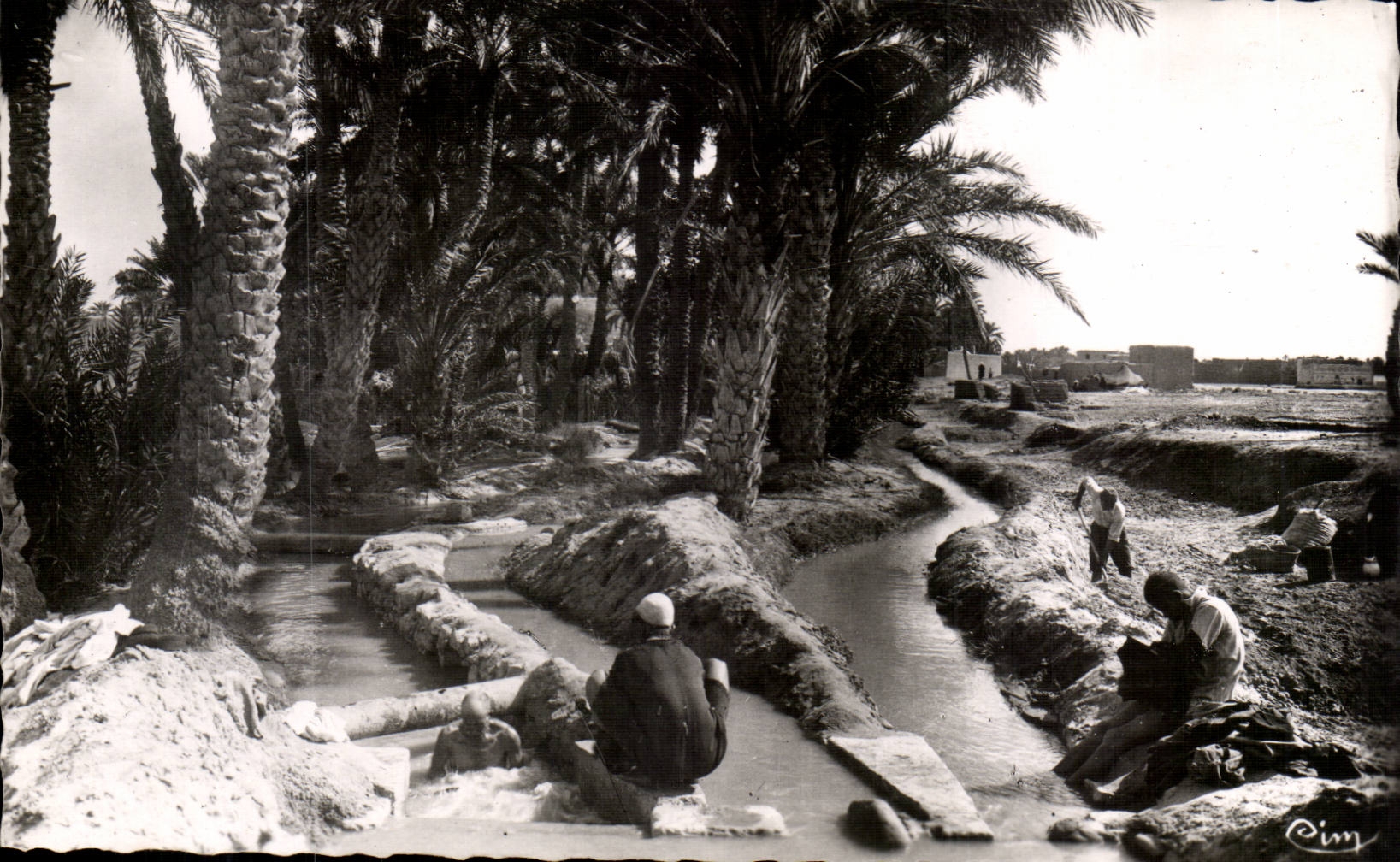 Algerien Biskra CPA Constantine in Richtung zu Mcid