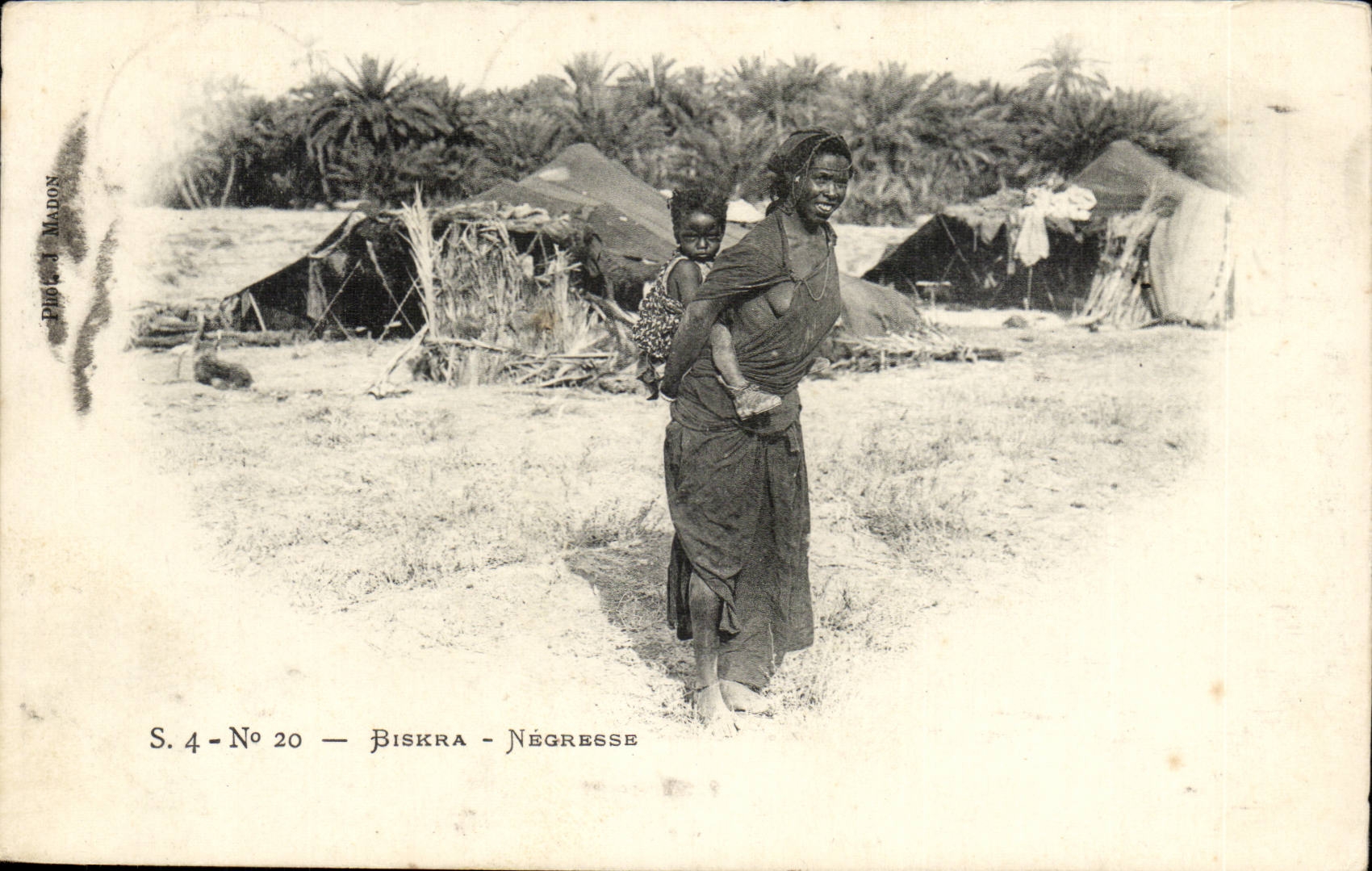 Algerien Biskra Constantine CPA Negress