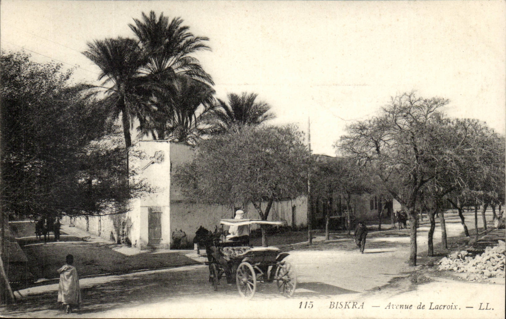 Algeria CPA Biskra Constantine Which occurred of Lacroix