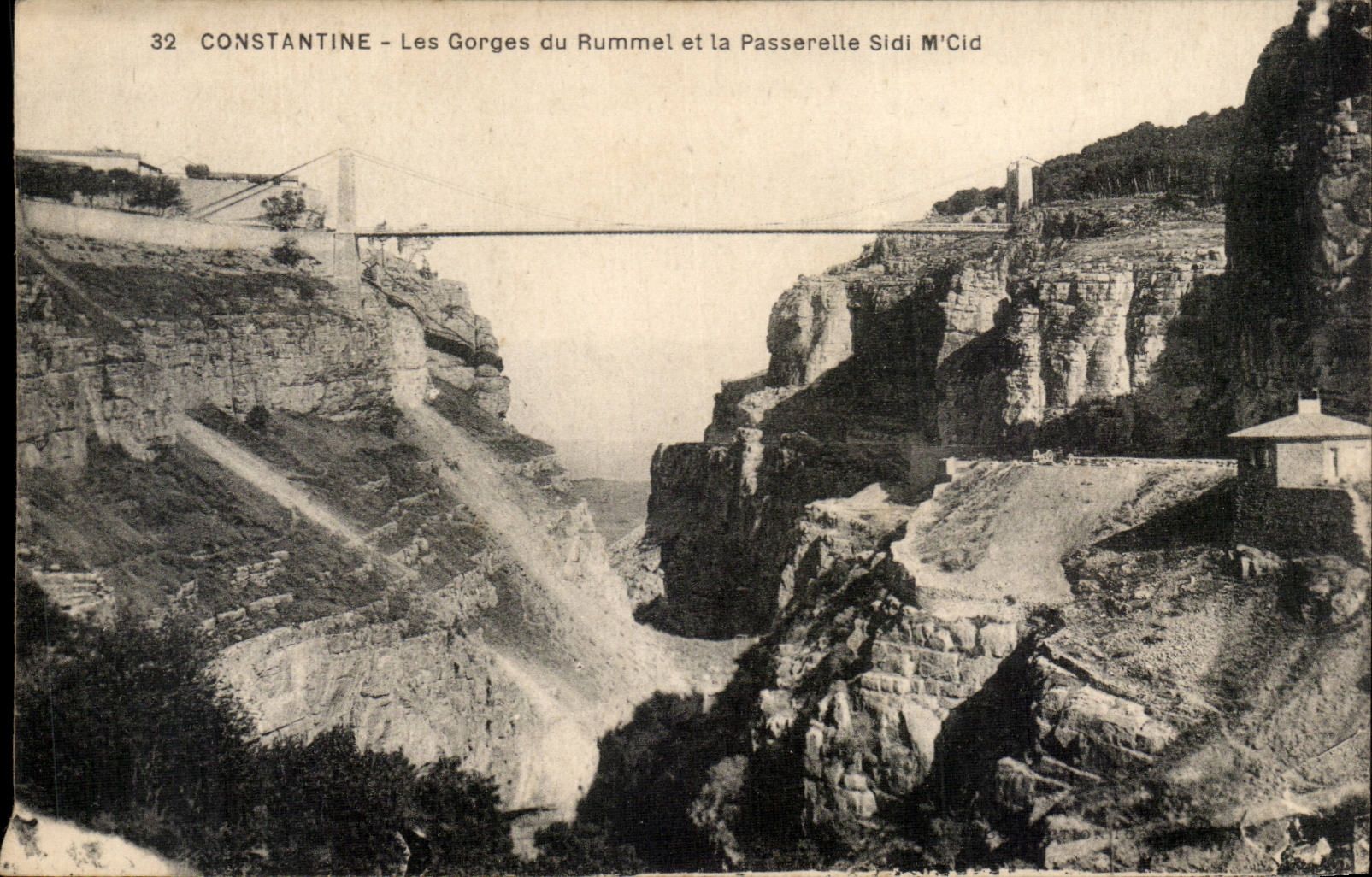 Kehlen Algerien-Constantine CPA von Rhummel und von Steg Sidi Herrn Cid