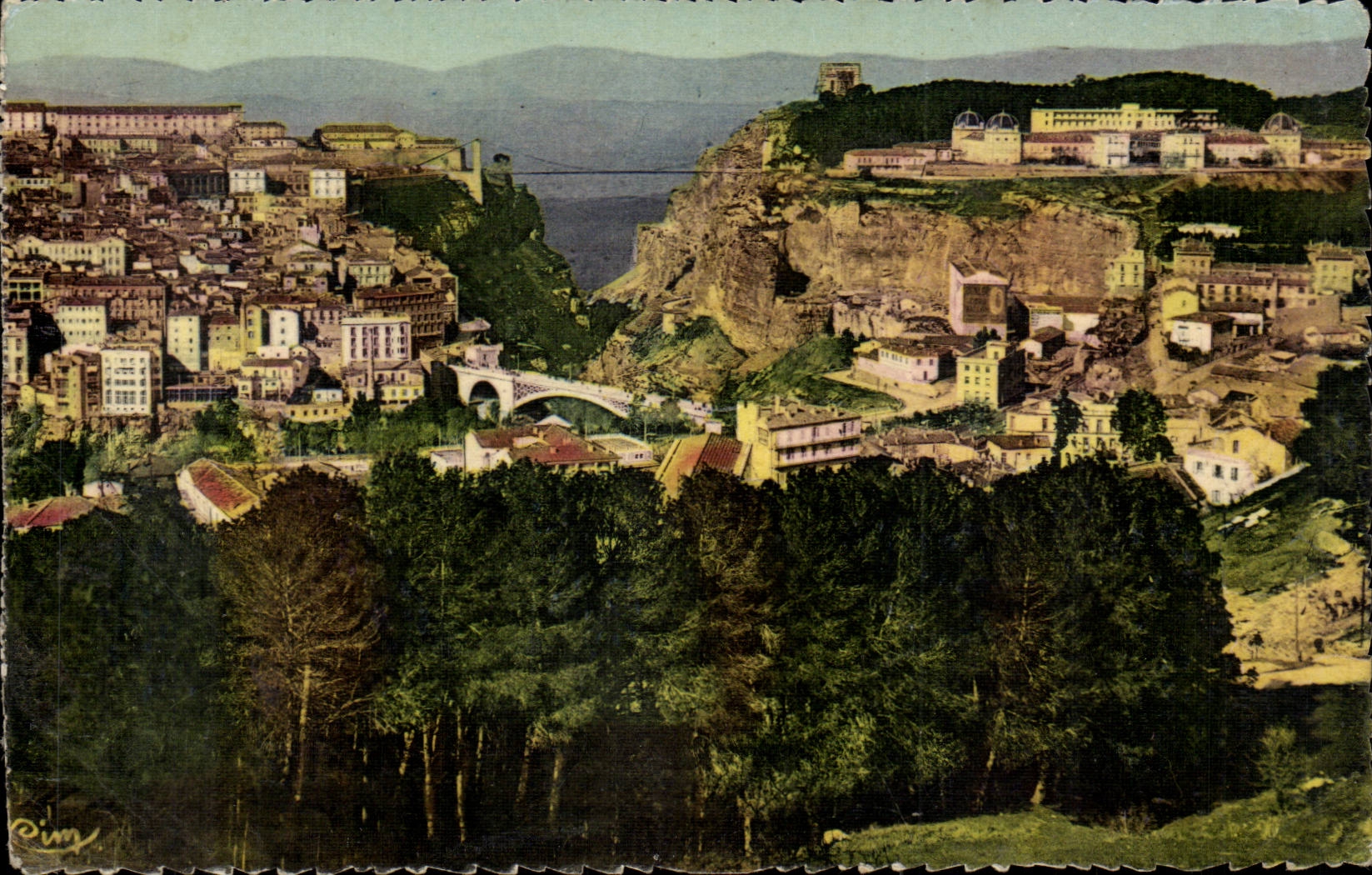 Algerien Constantine CPA gesehen von EL Kantara