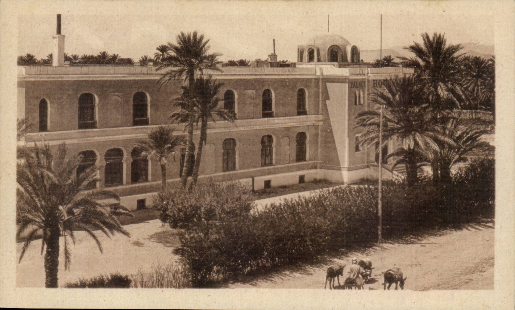 Algerien Constantine CPA Biskra das De-luxe Hotelhotel