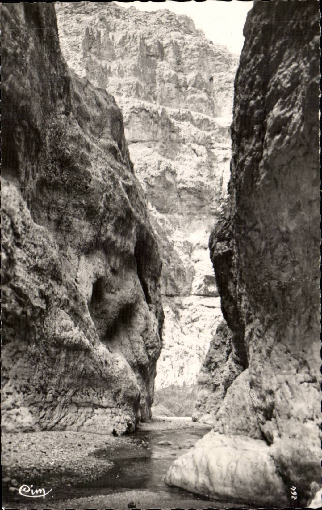 Malerische Hohlen Algerien-Constantine CPA Biskra von Herrn Chouneche