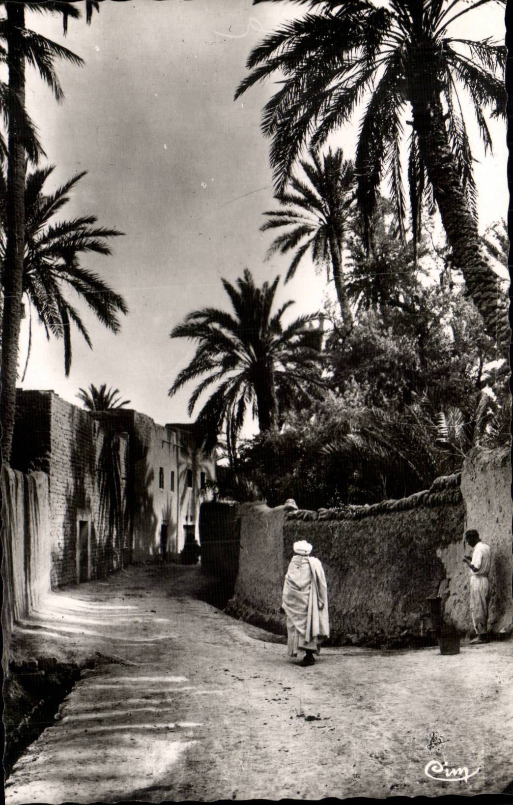 Algerien Constantine CPA altes Biskra