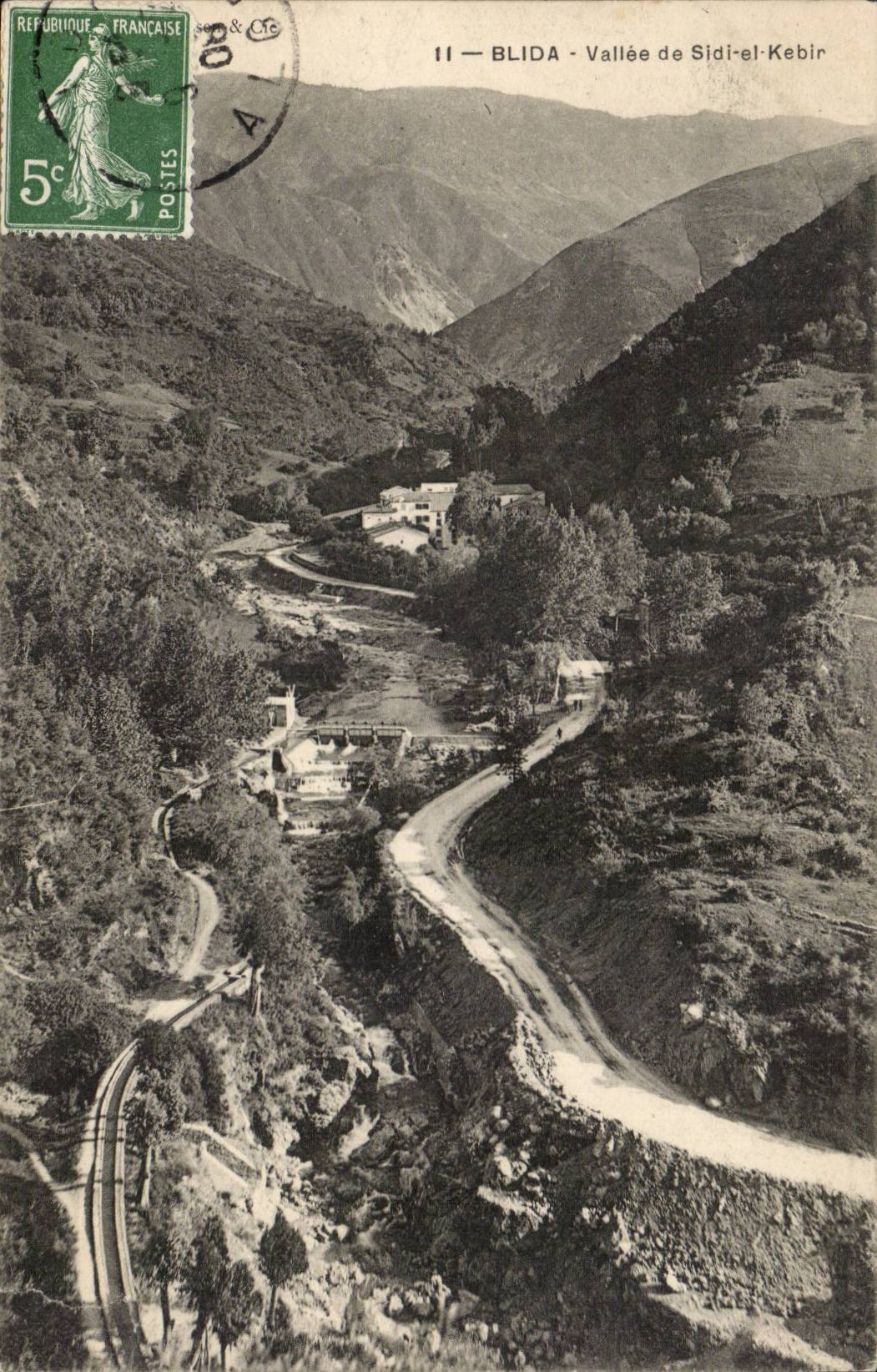 Algeria CPA Blida Valley of Sidi el Kebir