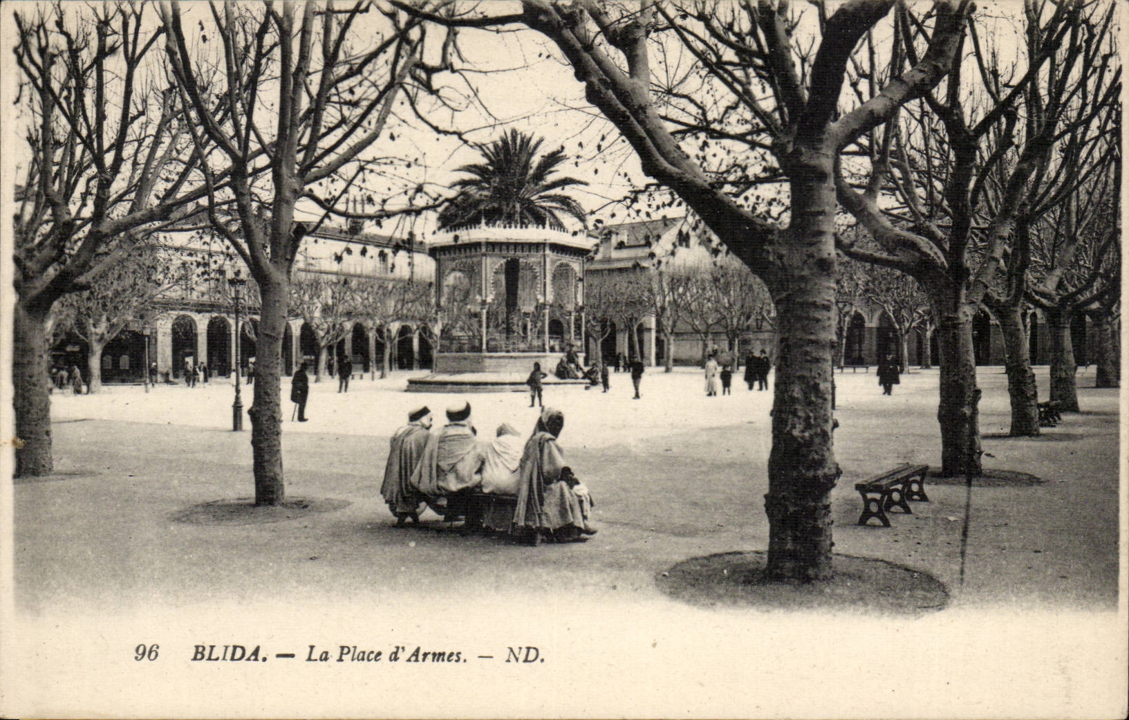 Algeria CPA Blida the place of weapons