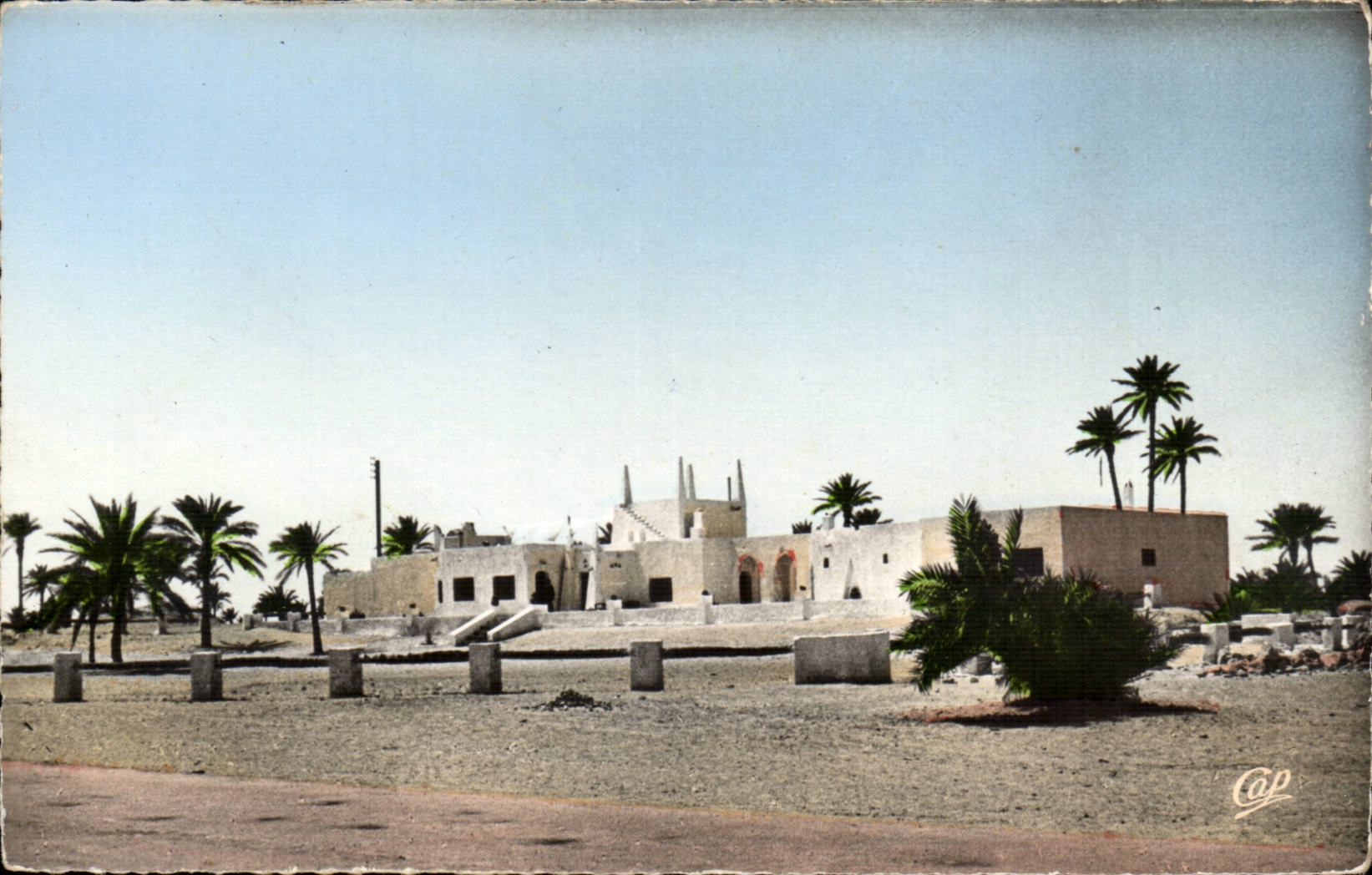 Algerien-MODERNES KARTE ouargla das SAtT Hotel