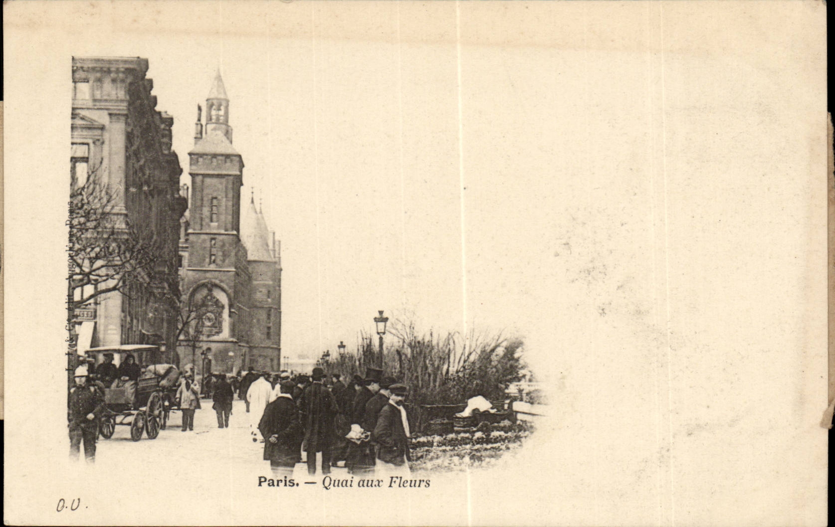 Paris CPA Quai aux fleurs 