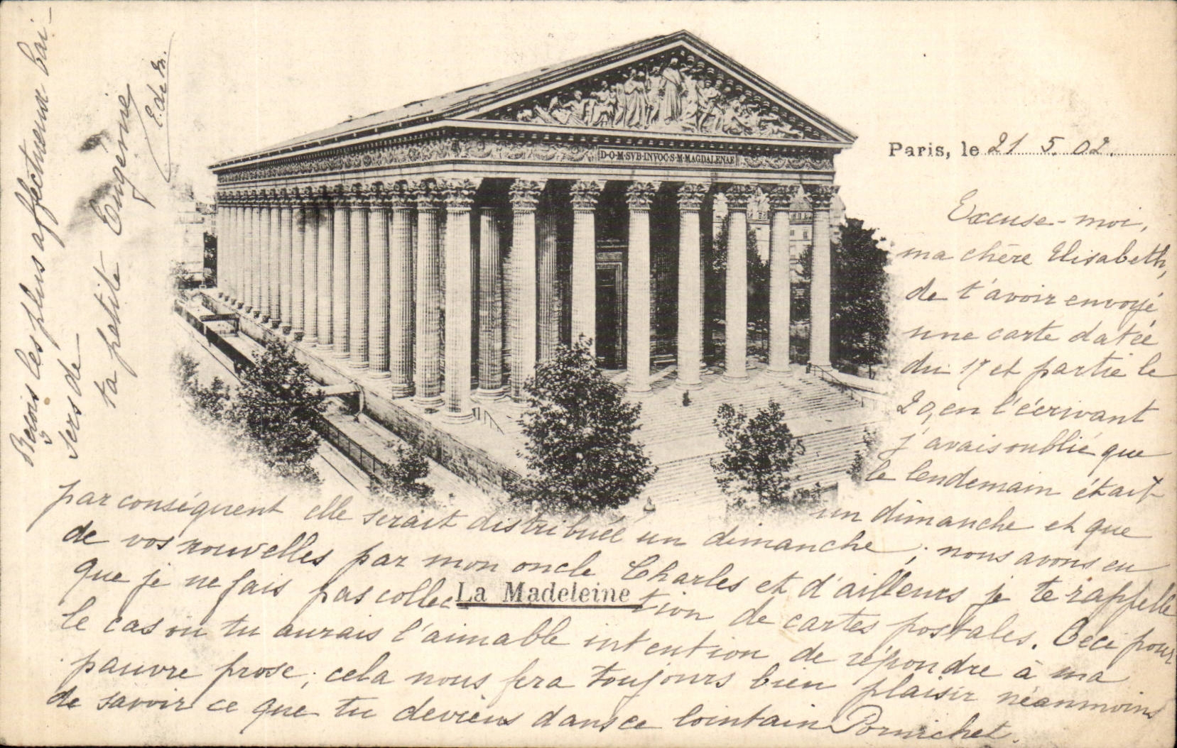 Paris CPA the Madeleine