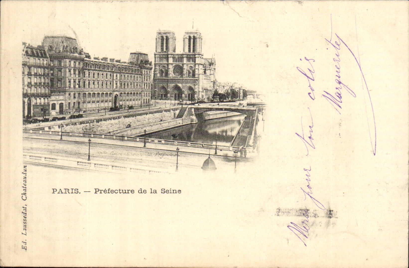 Paris CPA Prefecture of the Seine