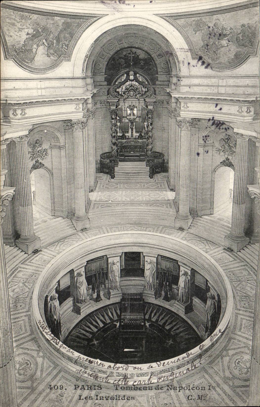 Paris CPA Tomb of Napoleon 1st Invalides