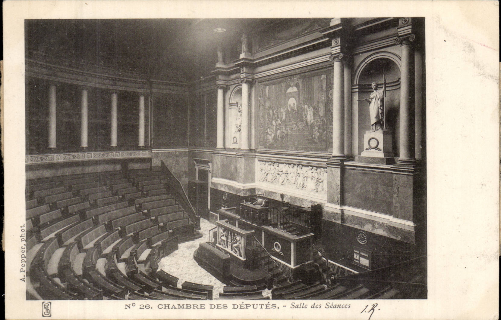 Paris CPA House of Commons Room of the meetings