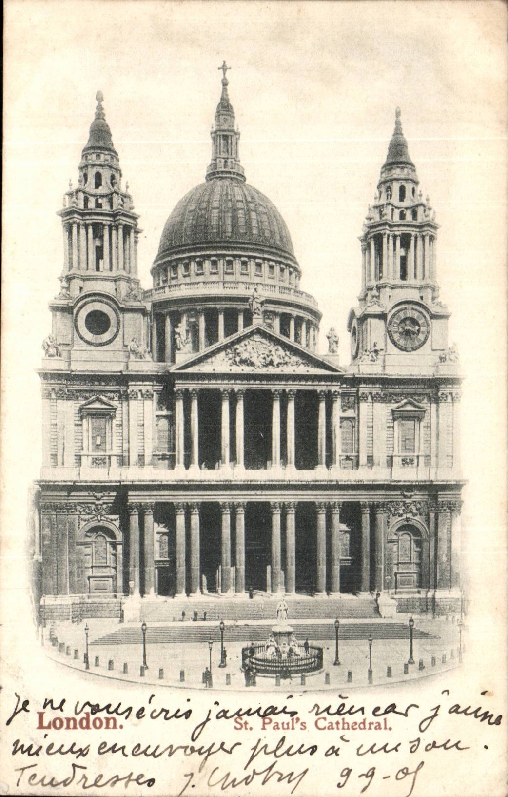 The United Kingdom London London CPA St Paul' S cathedral