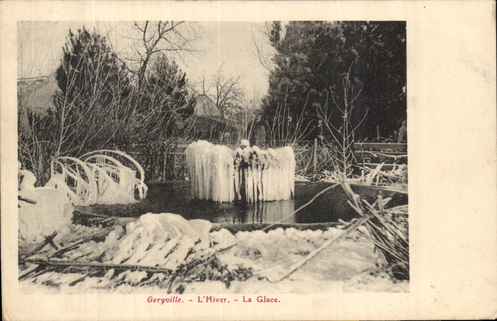 Algeria Geryville CPA the winter ice
