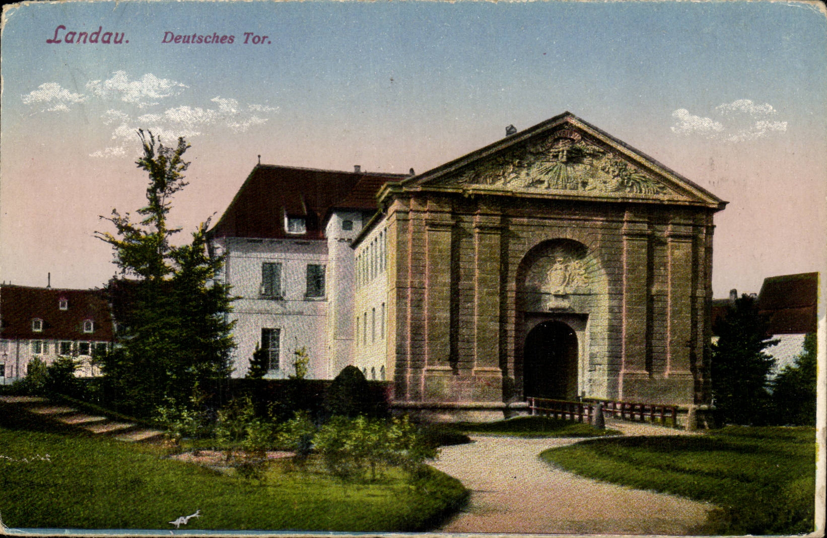 CPA Pram Deutsches Tor