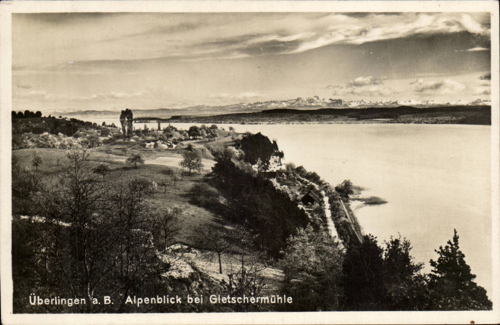CPA Uberlingen Alpenblick EIB Gleschemuhle